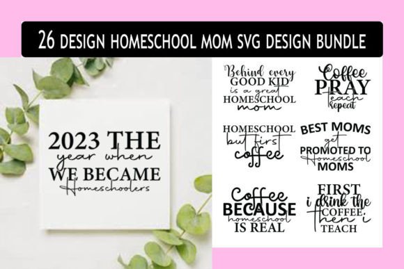 Homeschool Mom SVG Designs Bundle Review