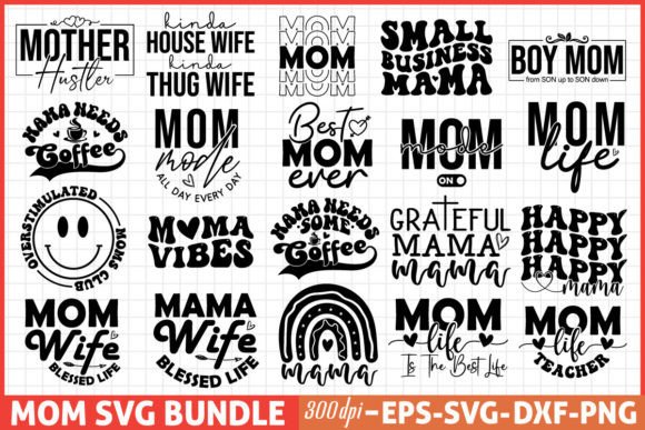 Mothers Day SVG Bundle, Mom SVG,T-shirt Review