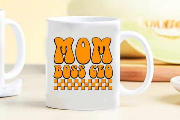 Retro Mom Svg Mom Boss CEO Graphics and Crafts Review