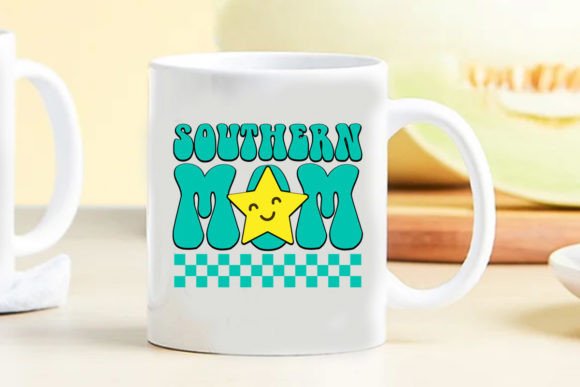 Retro Mom Svg Southern Mom Graphics and Crafts